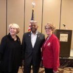 Marilyn Harris, Col Allen West with Judge Kim Sullivan