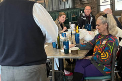 Don Nurdin joining table of guests