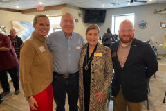 Tonya McLaughlin, Dave Wilson, Representative Terri Leo Wilson, Dan Lawless, representing Congressman Randy Weber