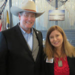 Dr. Jon Spiers, candidate Land Comm. & Terri Leo-Wilson, candidate for HD 23