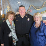 Cathy & Marilyn with Chief Doug Balli