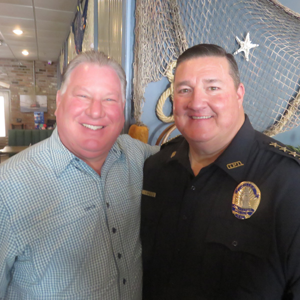 Sheriff Henry Trochesset & Chief Doug Balli