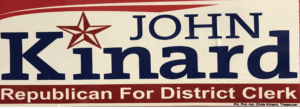 John Kinard Re-election header